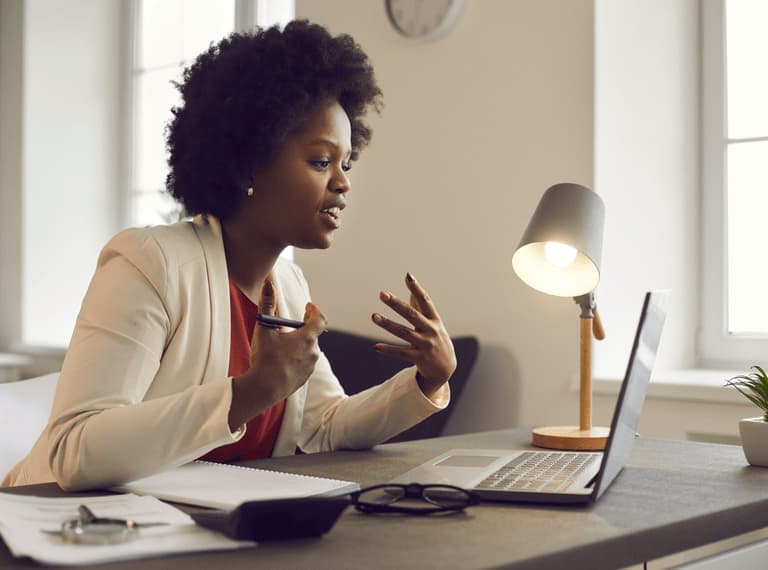 How to ace your video interview mobile/square