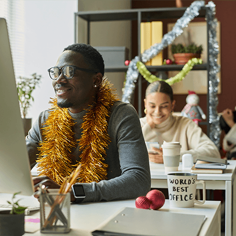 Festive celebrations at work